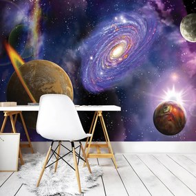 Fototapet - Planete cosmice (254x184 cm)