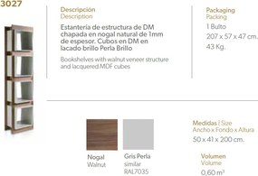 Raft modern design italian Book AC-829DP