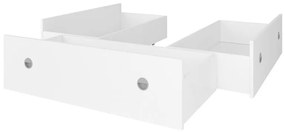 Sertare sub pat Nepo Plus 140 cm (alb) (3ks). 1098322