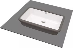 Lavoar ceramica Deante Temisto alb 30x50 cm