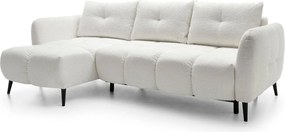 Colțar lemn masiv Apollo extensibil, 250 × 150 × 90 cm - Stânga