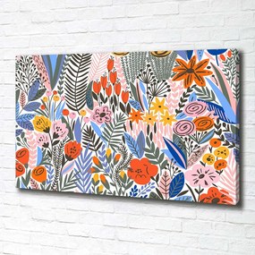 Imprimare tablou canvas Model floral