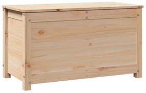 823534 vidaXL Cutie de depozitare, 80x40x45,5 cm, lemn masiv de pin
