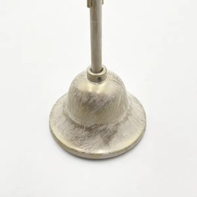 Candelabru suspendat pe lanț ANTON 6xE14/60W/230V, finisaj alb patinat