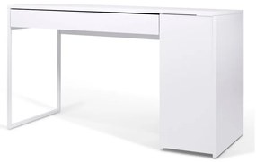 Birou TemaHome Prado, picioare albe