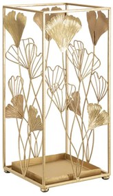 Suport umbrele auriu Leaffy 22,5/22,5/48,5 cm