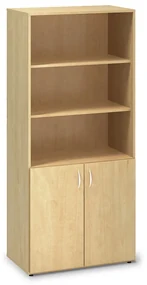 Dulap înalt ProOffice 80 x 47 x 178 cm, pară sălbatică