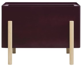 Ghiveci dreptunghiular cu auto-irrigare, ASHI, mai multe variante- Hobby Flower - Hobby Flower Culoare: vin roșu