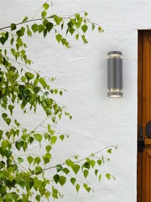 Aplica de perete lumina ambientala exterior Austin gri