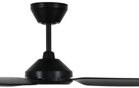 Ventilator de tavan Lucci air 21616349 POLIS IP55 negru + telecomandă