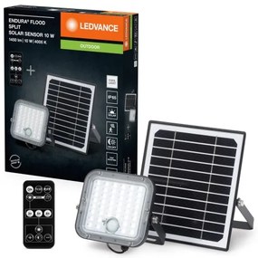 Ledvance - Proiector solar LED cu senzor FLOOD SPLIT LED/10W/3,2V IP65 + DO