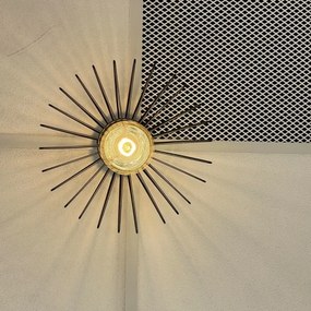 Plafonieră ONLI DUCCIO 1xE27/22W/230V d. 30 cm negru