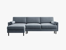 Coltar extensibil 5 locuri Scott catifea L212 cm