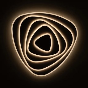 Brilagi - Plafonieră LED reglabilă MODERN MAXI LED/140W/230V 74x75 cm + telecomandă