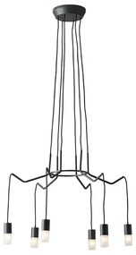 Lustra suspendata design modern SPIDER, 66cm antracit I-SPIDER-S6 FE