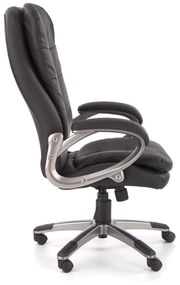 Scaun de birou Preston negru - H124 cm