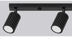 Spot negru 6,5x81 cm Gleam – Sollux