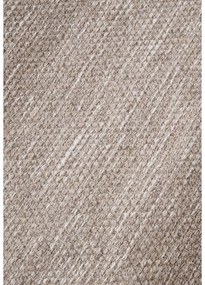 Covor bej țesut manual din amestesc de lână 60x90 cm Pradesh Linen White – Elle Decoration