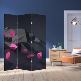 Paravan - 3D abstracție (126x170 cm)