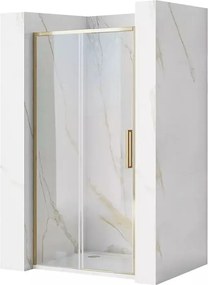 Usa de nisa culisanta Rea Rapid Slide 140 cm sticla 6 mm auriu