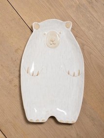 Set 3 platouri din ceramica, in forma de urs, Bear