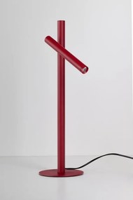 Lampa LED de masa stil minimalist TROST rosie DIMM SWITCH
