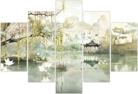 Tablou - Lac Chinezesc (150x105 cm)