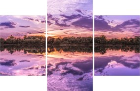 Tablou cu cerul violet (90x60 cm)