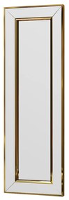 Oglindă Carlos - Gold, Aur, 3x90x30 cm