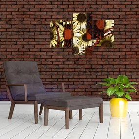 Tablou cu flori (90x60 cm)