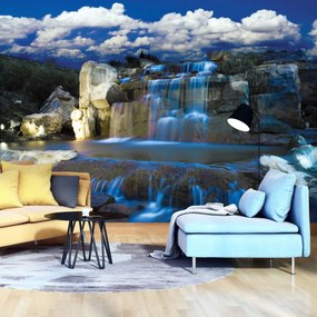 Fototapet - Cascada albastră (152,5x104 cm)