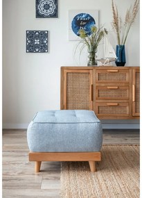 Taburet Miuform Dazzling Daisy, albastru deschis