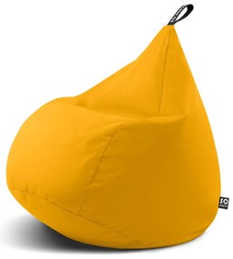 Fotoliu puf pentru copii galben Drop M – So Soft?