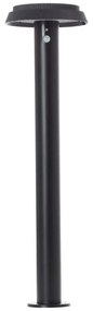 Lampă LED solară cu senzor Brilliant ALVERO LED/4W/3,7V 70 cm IP44 negru