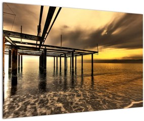 Tablou - Arhitectura la mal (90x60 cm)