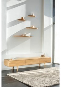 Raft din lemn de stejar 70 cm Mu – Gazzda