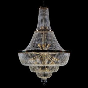 Lustra imperial Cristal Bohemia Exclusive diametru 110cm Gemma 1100 CE