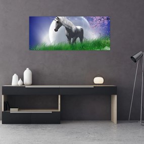 Tablou cu unicorn (120x50 cm), în 40 de alte dimensiuni noi