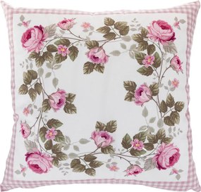 Set de 2 fețe pernuțe TRANDAFIRI ÎNFLOREȘTE 40 x 40 cm