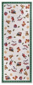 Covor tip traversă verde 80x200 cm cu model de Crăciun Green Christmas – Villeroy&amp;Boch