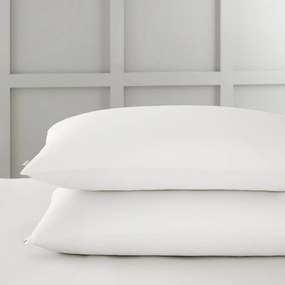 Fețe de pernă 2 buc. din bumbac satinat 50x75 cm Cotton Sateen – Bianca