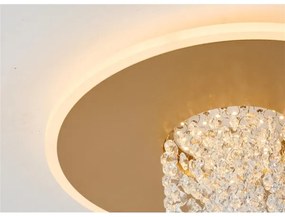 Searchlight 21126-32GO - Plafonieră LED dimabilă DELUGE 20W/230V, diametru 31,5 cm, auriu