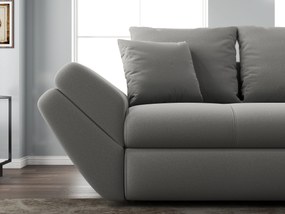 Canapea extensibilă dumonde cu ladă de depozitare si sezut confortabil din spuma high-density, Loana Royal Grey 250x100 cm