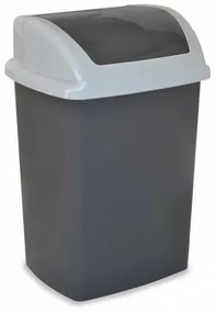Coș de gunoi Swing, 10 L, antracit, 10 l