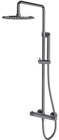 Omnires Contour set de dus perete cu termostat crom CT8044CR