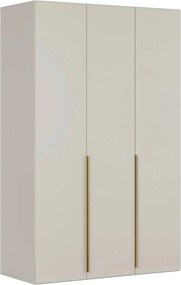Dulap FLEX, casmir/auriu, PAL, cu 3 usi, 150x66x240 cm