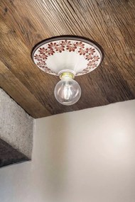 Plafoniera clasica realizata manual din ceramica TRIESTE