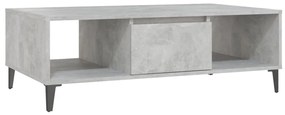 806026 vidaXL Măsuță de cafea, gri beton, 103,5x60x35 cm, PAL