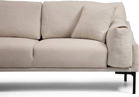 Colțar Artie Leo, bej deschis, colț pe partea stângă