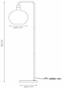 Lampadar JULIUS 1xE27/25W/230V Lucide 34738/01/65